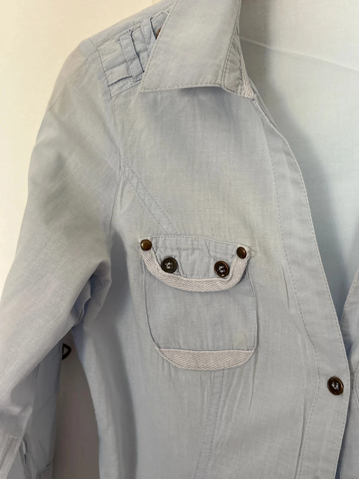 Camisa azul Jennyfer tamanho S – photo 2